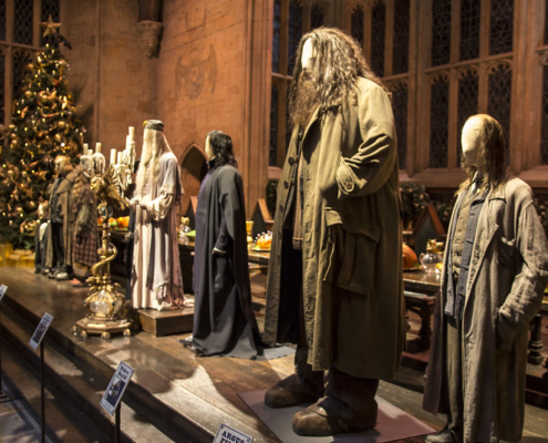 Хогвартс в снегу