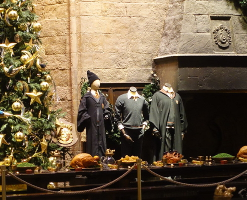 Хогвартс в снегу