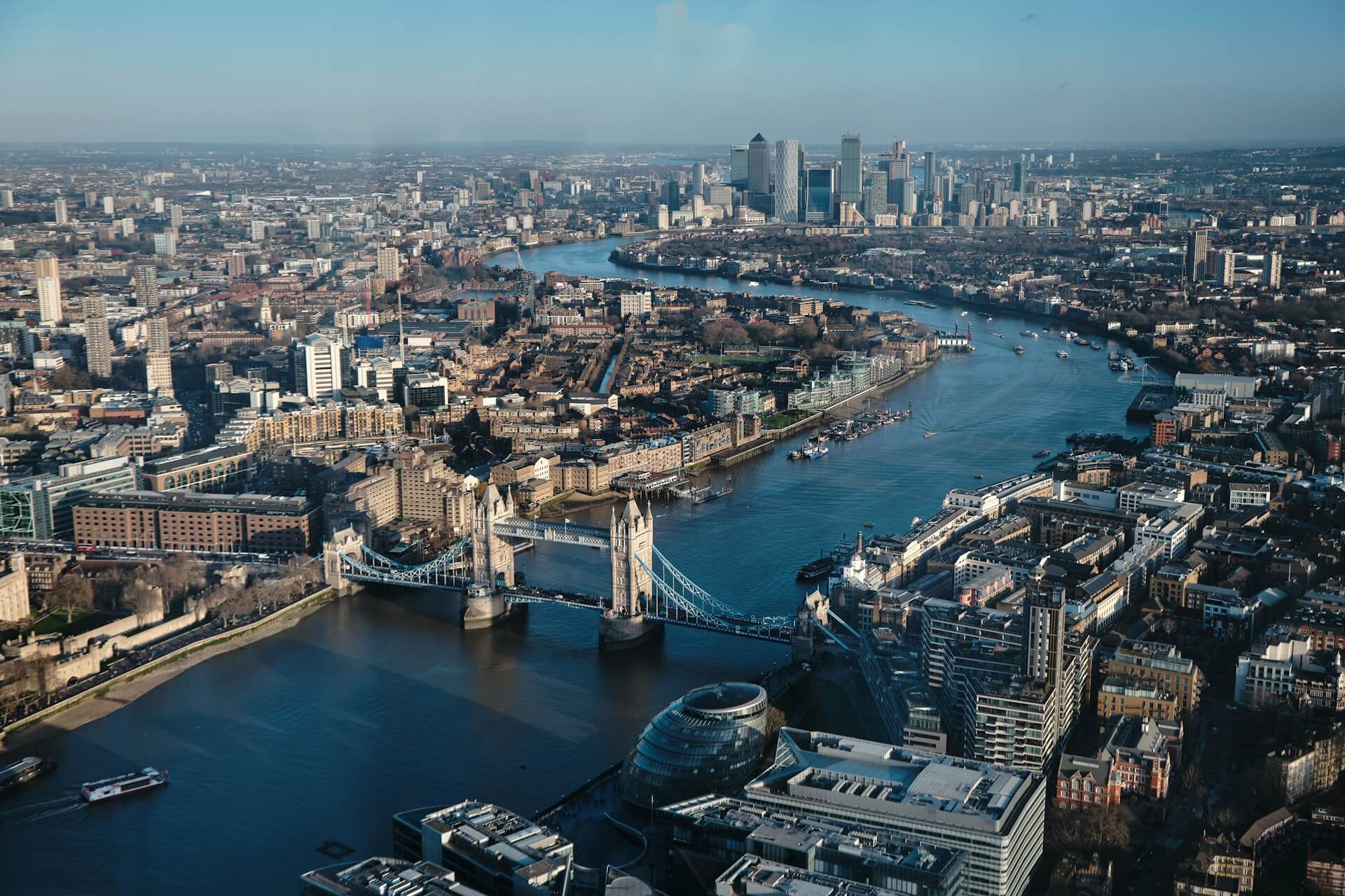 Вид из небоскреба The Shard