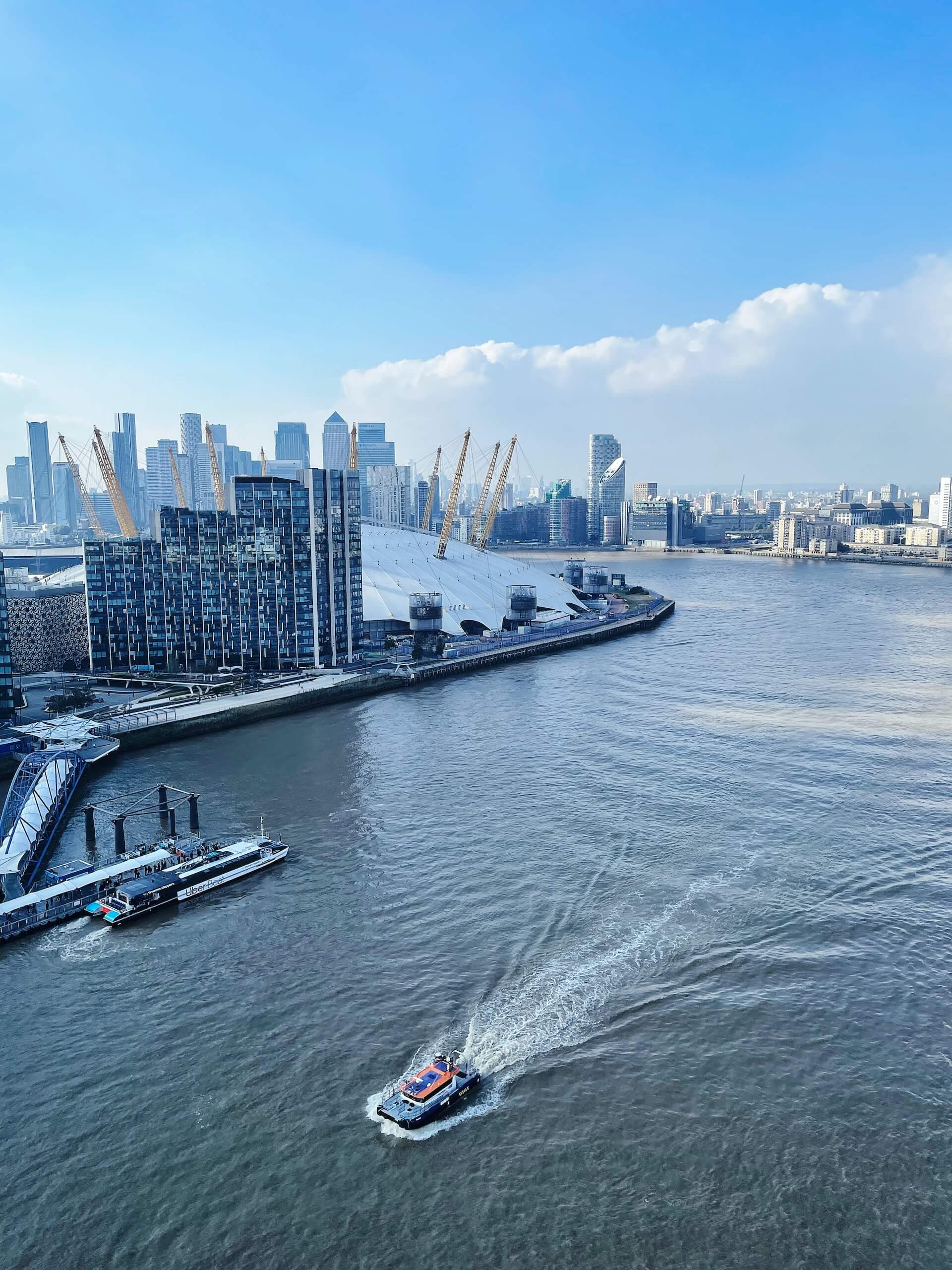 Круиз по Темзе Канатная дорога