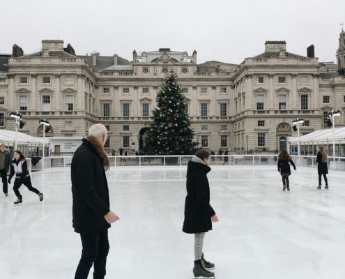 Каток в Сомерсет-хаус Ледовые катки в Лондоне: где находятся
