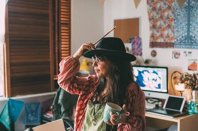 Оденем шляпку