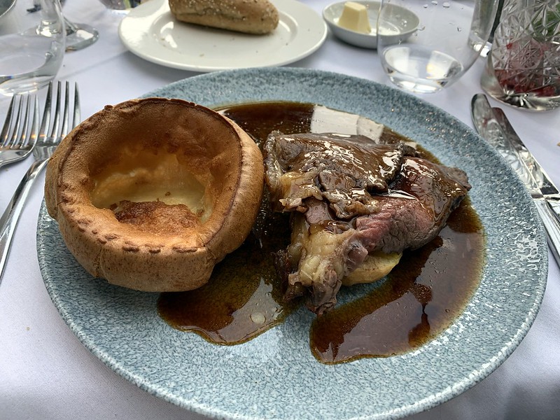 Ростбиф из Manor House Hotel Из Лондона в Котсуолдс