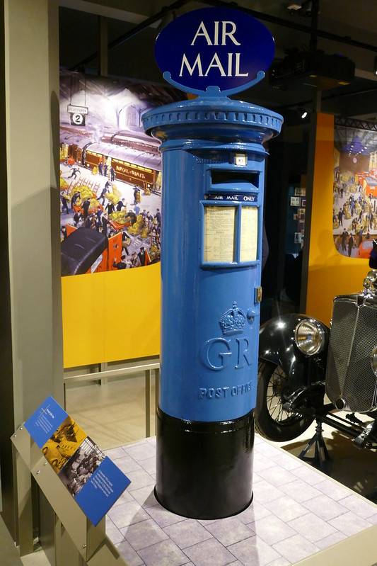 1930s Air Mail Pillar Box Музей почты