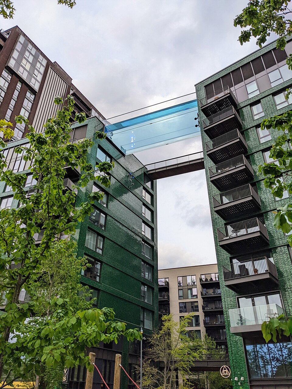 Sky Pool Где искупаться в Лондоне